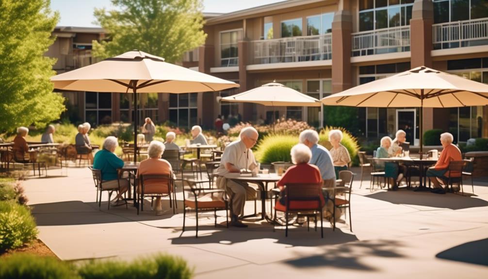 senior living community with healthcare services